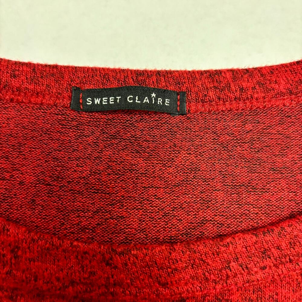 Sweet Claire This is My Ugly Christmas Sweater Lightweight Rayon Blend Size S - Picture 5 of 6